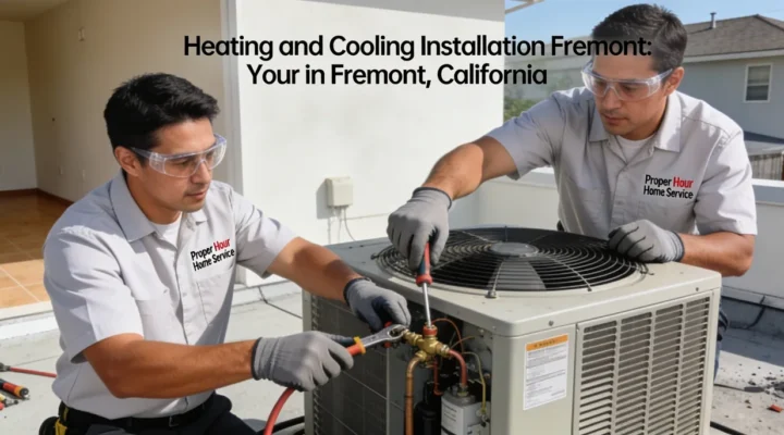 Fremont's climate shifts significantly through the year, meaning HVAC systems work hard, especially during hot